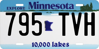 MN license plate 795TVH