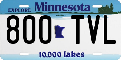 MN license plate 800TVL