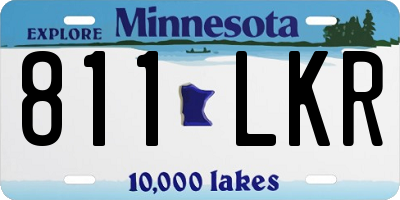 MN license plate 811LKR