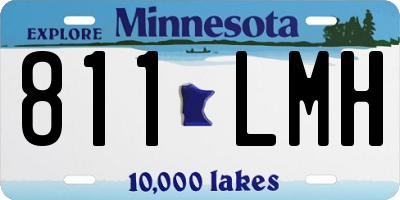 MN license plate 811LMH