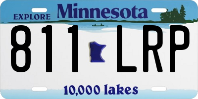 MN license plate 811LRP