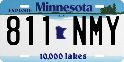 MN license plate 811NMY