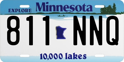 MN license plate 811NNQ