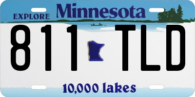 MN license plate 811TLD