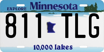 MN license plate 811TLG