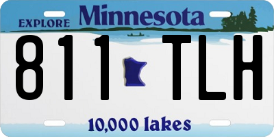 MN license plate 811TLH
