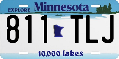 MN license plate 811TLJ