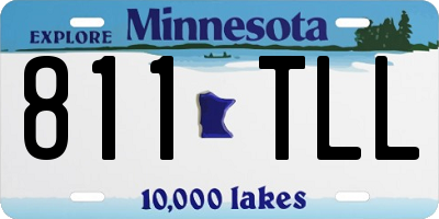 MN license plate 811TLL