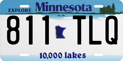 MN license plate 811TLQ
