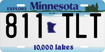 MN license plate 811TLT