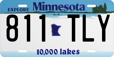 MN license plate 811TLY