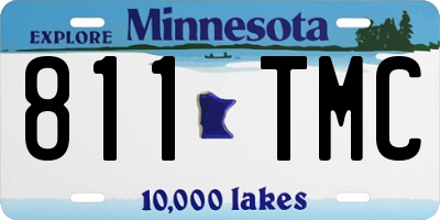 MN license plate 811TMC