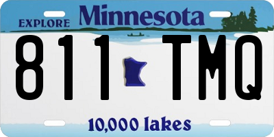 MN license plate 811TMQ