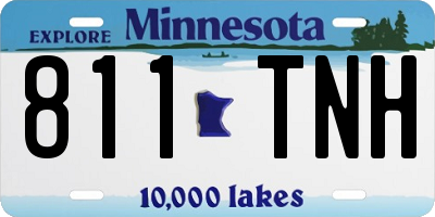 MN license plate 811TNH