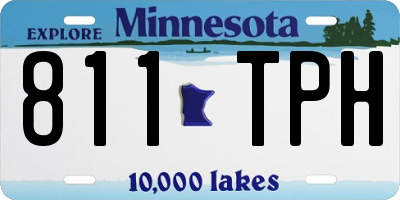 MN license plate 811TPH
