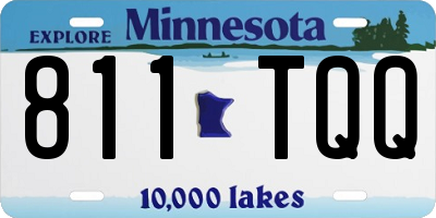 MN license plate 811TQQ