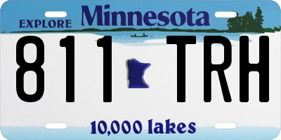 MN license plate 811TRH