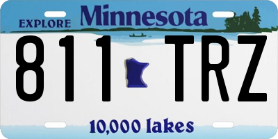 MN license plate 811TRZ
