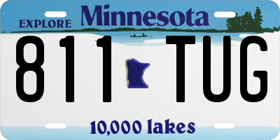 MN license plate 811TUG