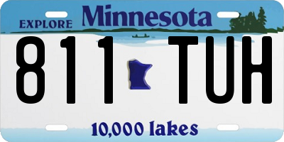 MN license plate 811TUH