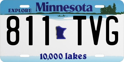 MN license plate 811TVG