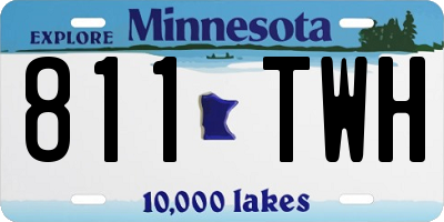 MN license plate 811TWH