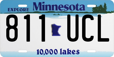 MN license plate 811UCL