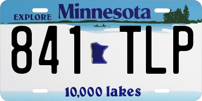 MN license plate 841TLP