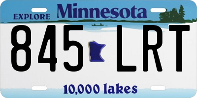 MN license plate 845LRT