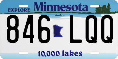 MN license plate 846LQQ