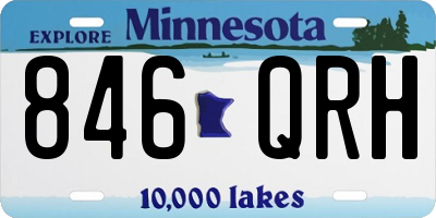 MN license plate 846QRH
