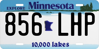 MN license plate 856LHP