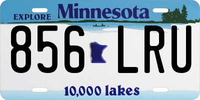 MN license plate 856LRU
