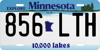 MN license plate 856LTH