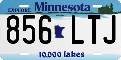 MN license plate 856LTJ