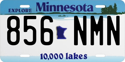 MN license plate 856NMN