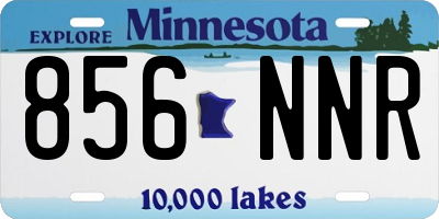 MN license plate 856NNR