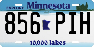 MN license plate 856PIH