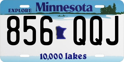 MN license plate 856QQJ