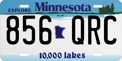 MN license plate 856QRC