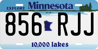 MN license plate 856RJJ