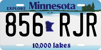MN license plate 856RJR