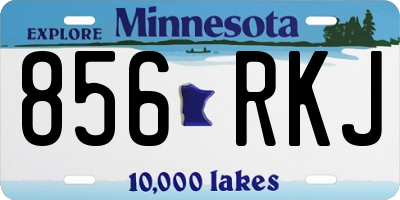 MN license plate 856RKJ