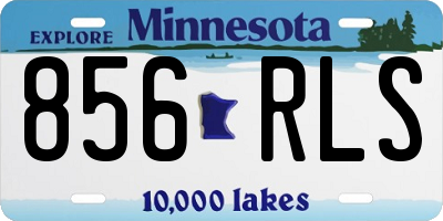 MN license plate 856RLS