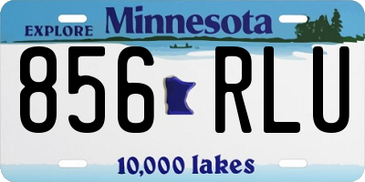 MN license plate 856RLU
