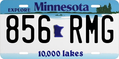 MN license plate 856RMG
