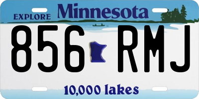 MN license plate 856RMJ