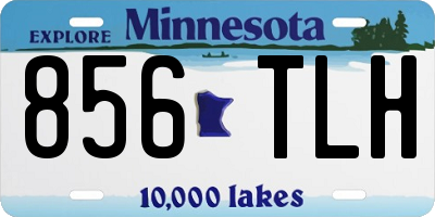 MN license plate 856TLH