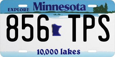 MN license plate 856TPS