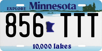 MN license plate 856TTT